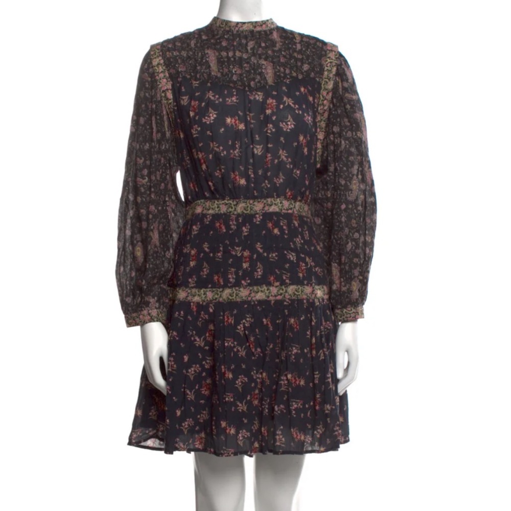 La Vie Rebecca Taylor Floral Printed Dress